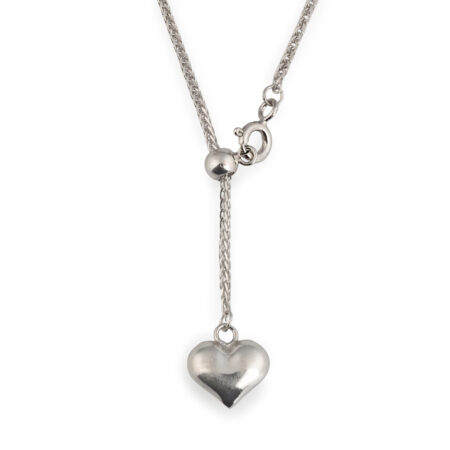 925 Sterling Silver Silver Solace Heart Pendant
