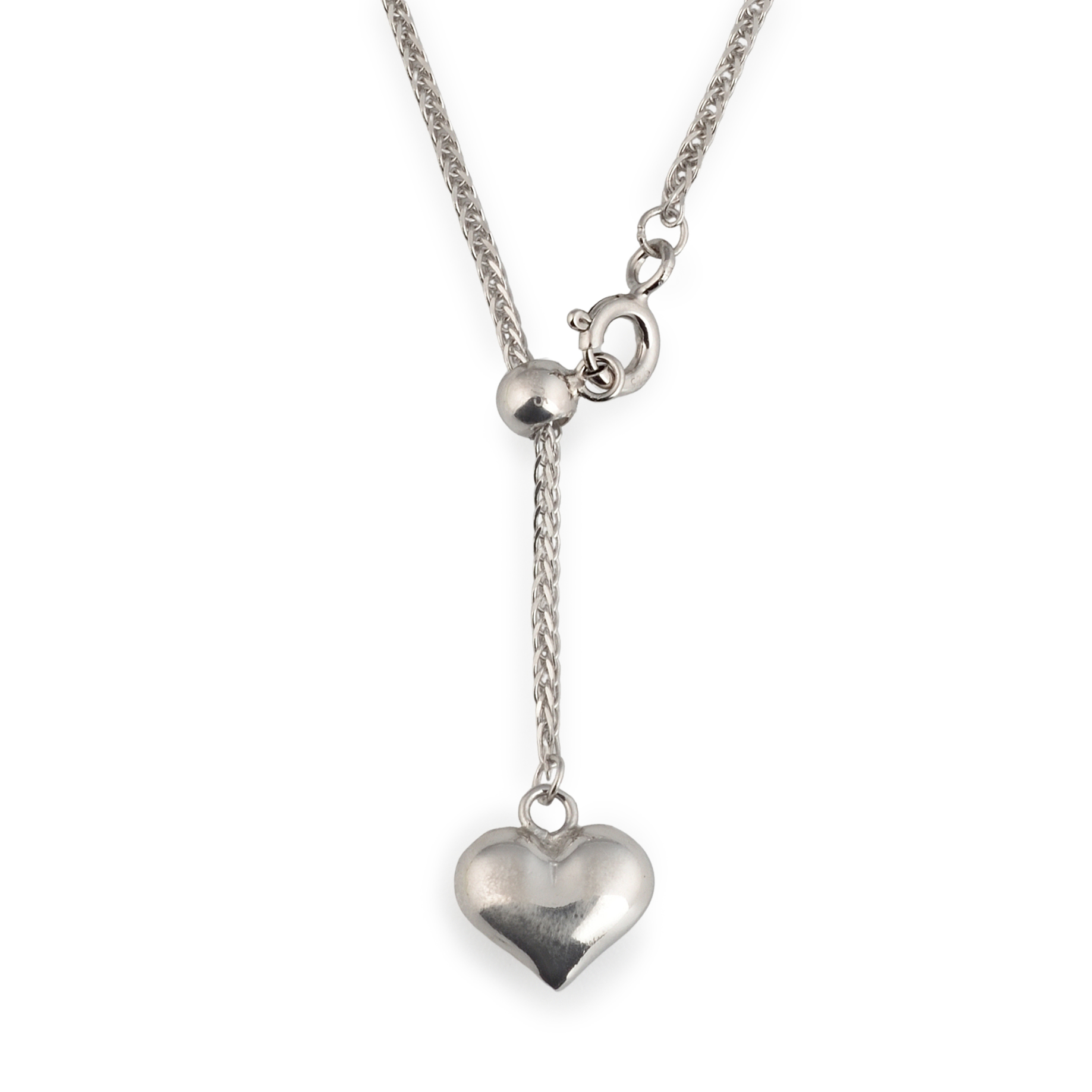 925 Sterling Silver Silver Solace Heart Pendant