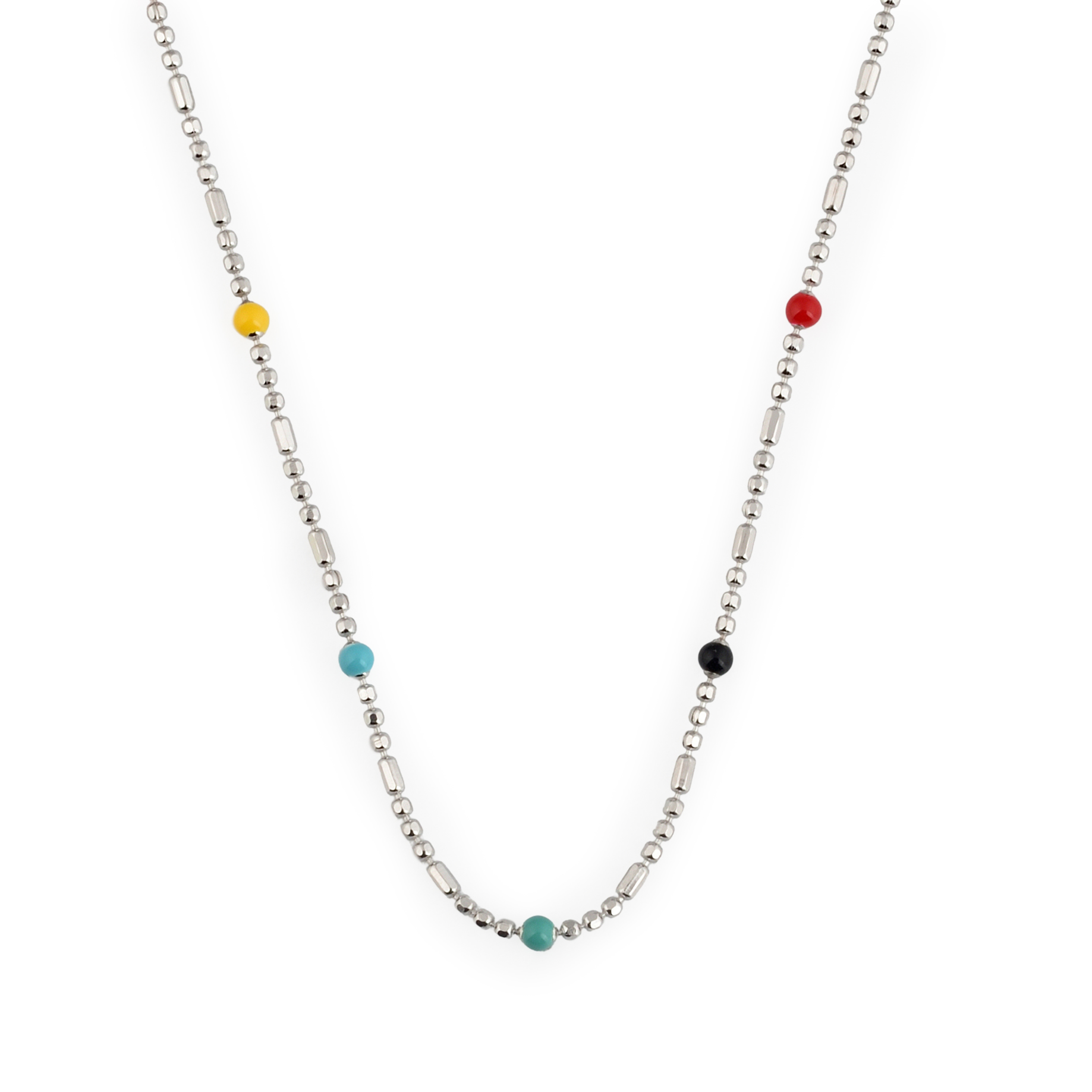 925 Sterling Silver Celestial Spectrum Necklace