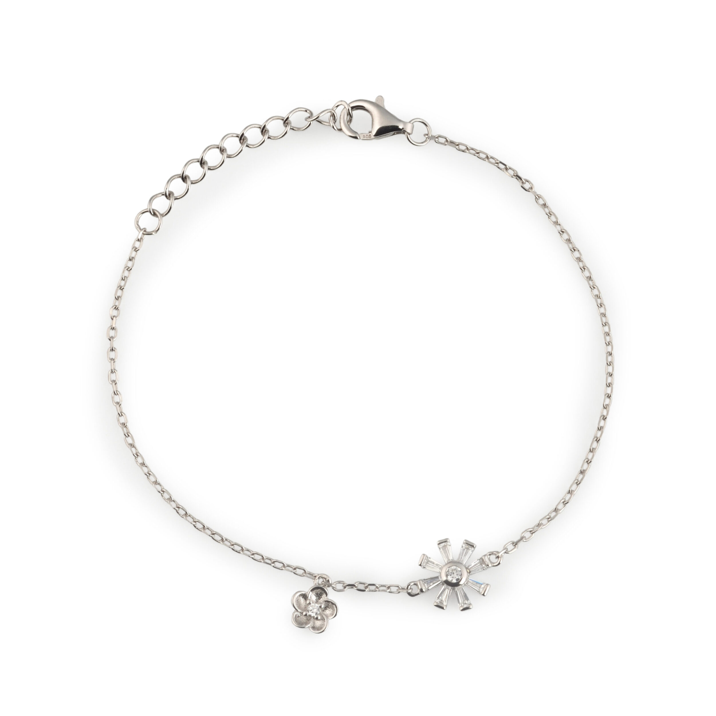 925 Sterling Silver Lunar Glow Bracelet